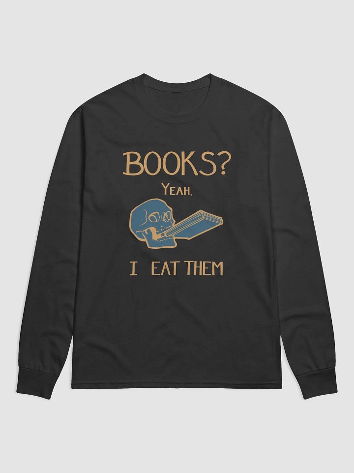 Long Sleeve Book Eater product image (1)