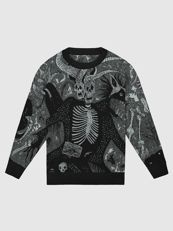 Thriheaded Demon Beast from HELL - Black White product image (1)