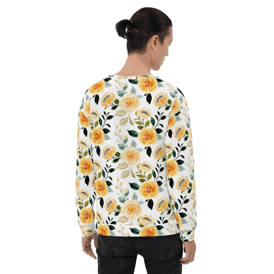 Yellow Rose Delight Sweatshirt product image (10)