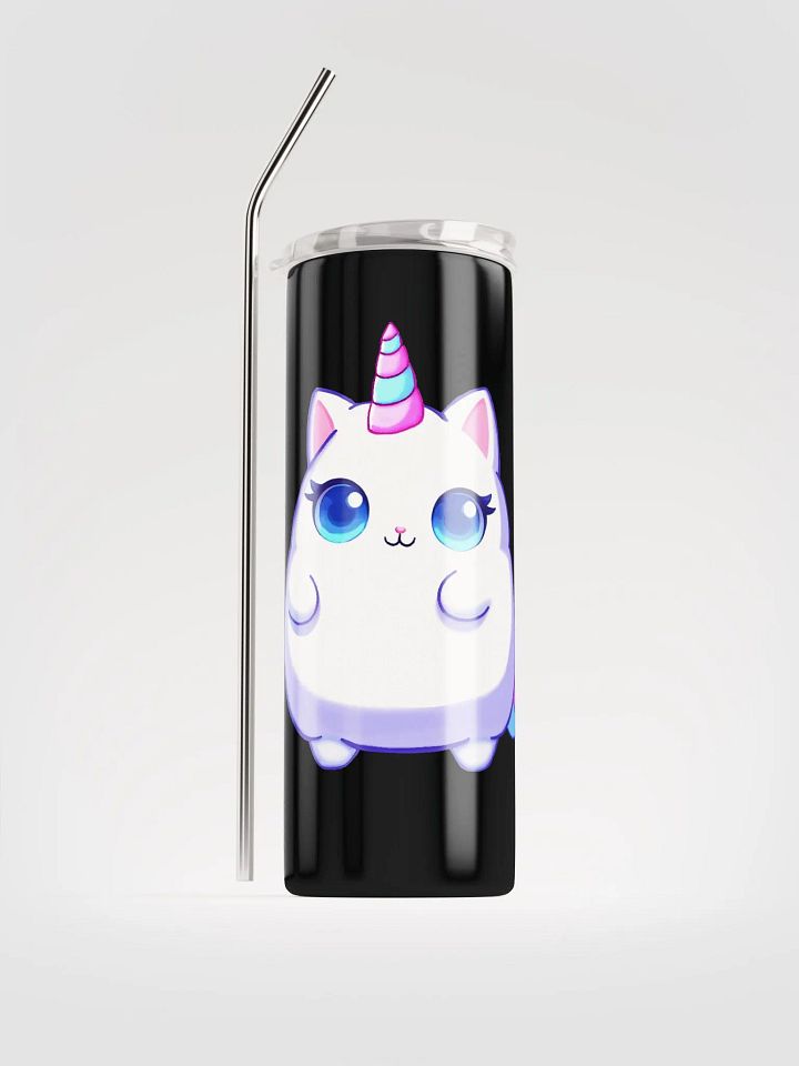 Unicorn Kitty Stainless Steel Tumbler product image (1)