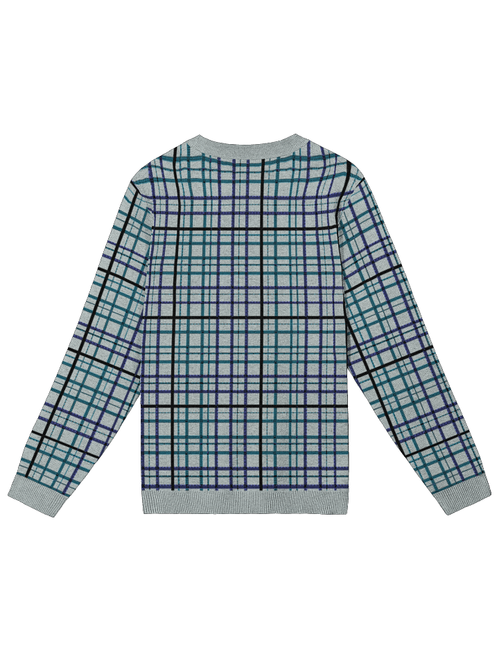 White Plaid Sweater product image (2)