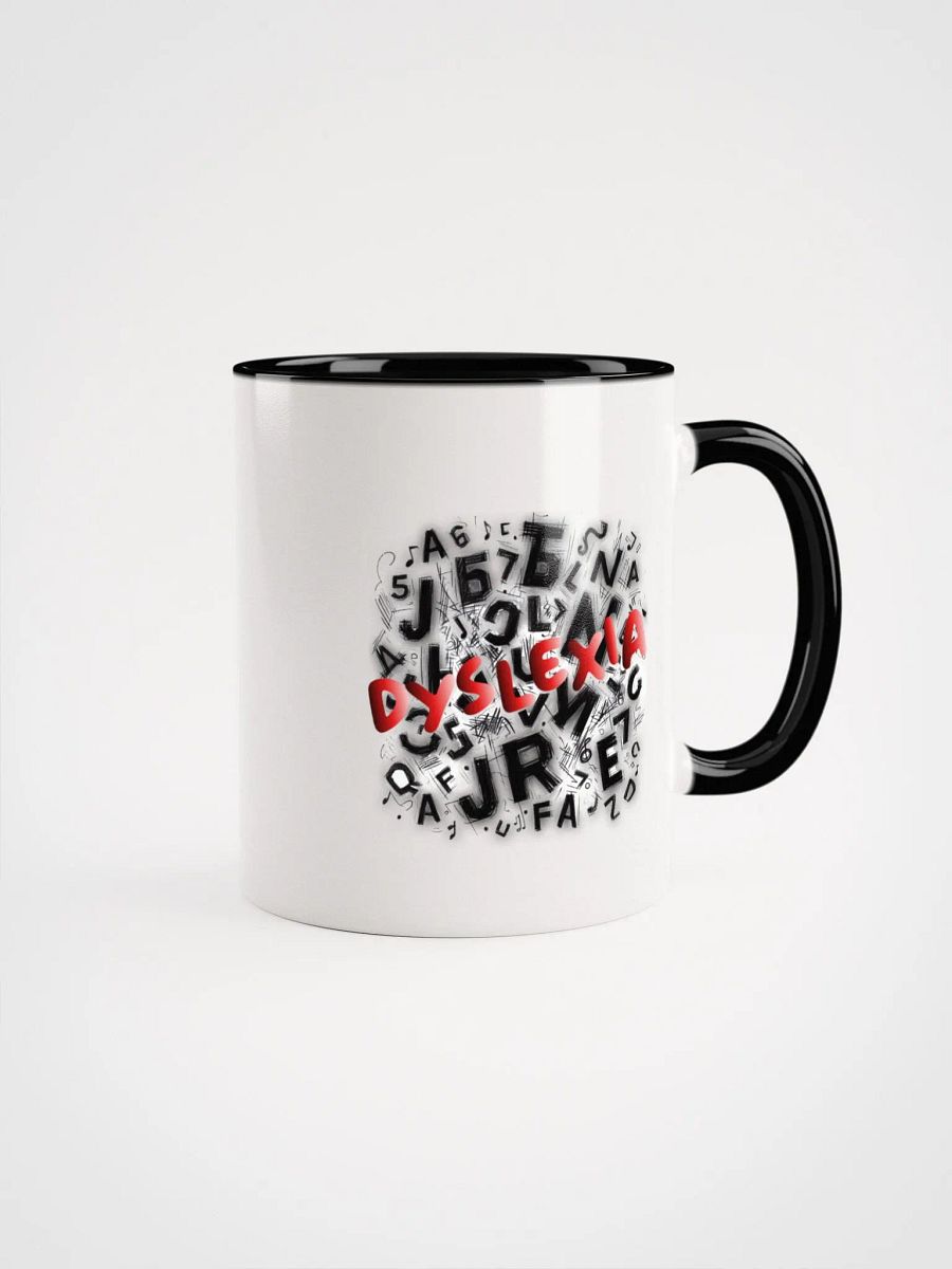 Dyslexia: My Letters Dance Ceramic Mug with Color Inside product image (6)