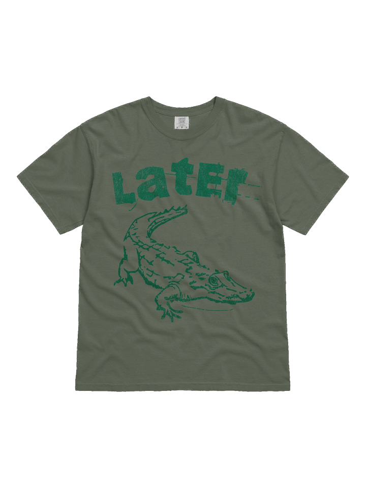 Later Alligator Garment Dyed Comfort Tee product image (2)