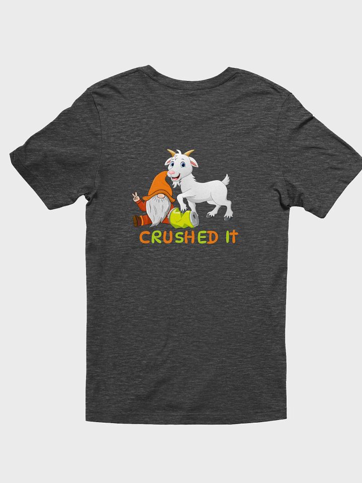 Gnome & Goat 'CRUSHED IT' T-Shirt product image (13)