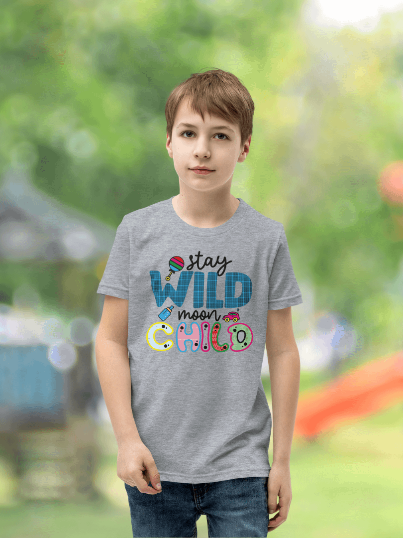 Moon Child | Unisex Bella+Canvas Youth Short Sleeve T-Shirt product image (1)
