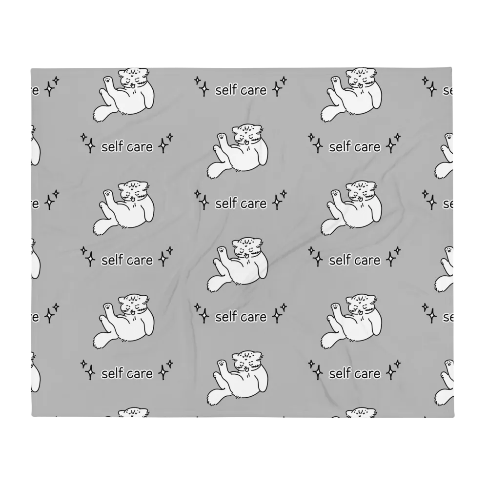 Self Care Manul - Throw Blanket product image (2)