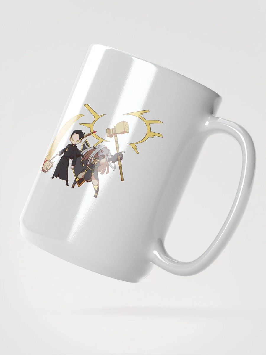 white mug b and V Chibi product image (2)