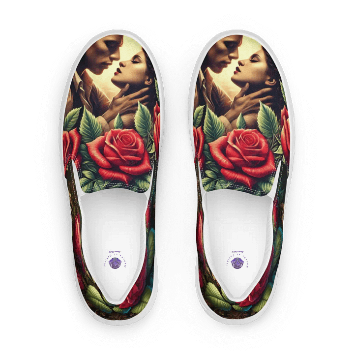 Rancho El Colibri Album Cover Women's Slip-On Shoes product image (1)