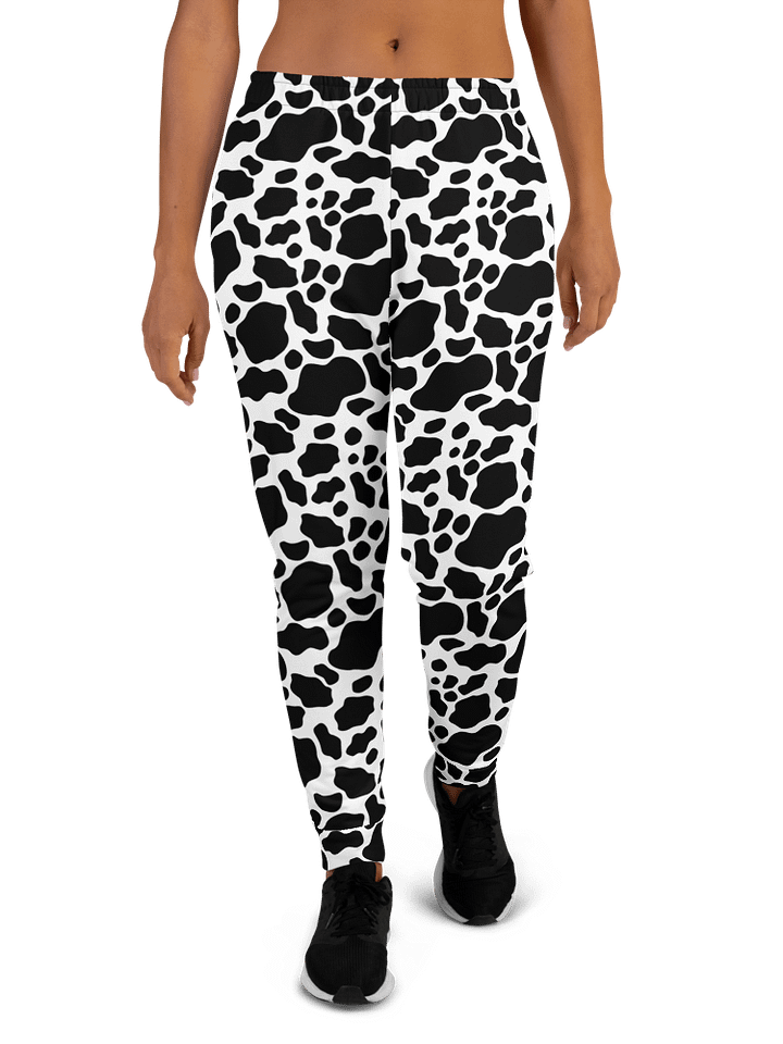 Cow Print Joggers - Female Fit product image (1)