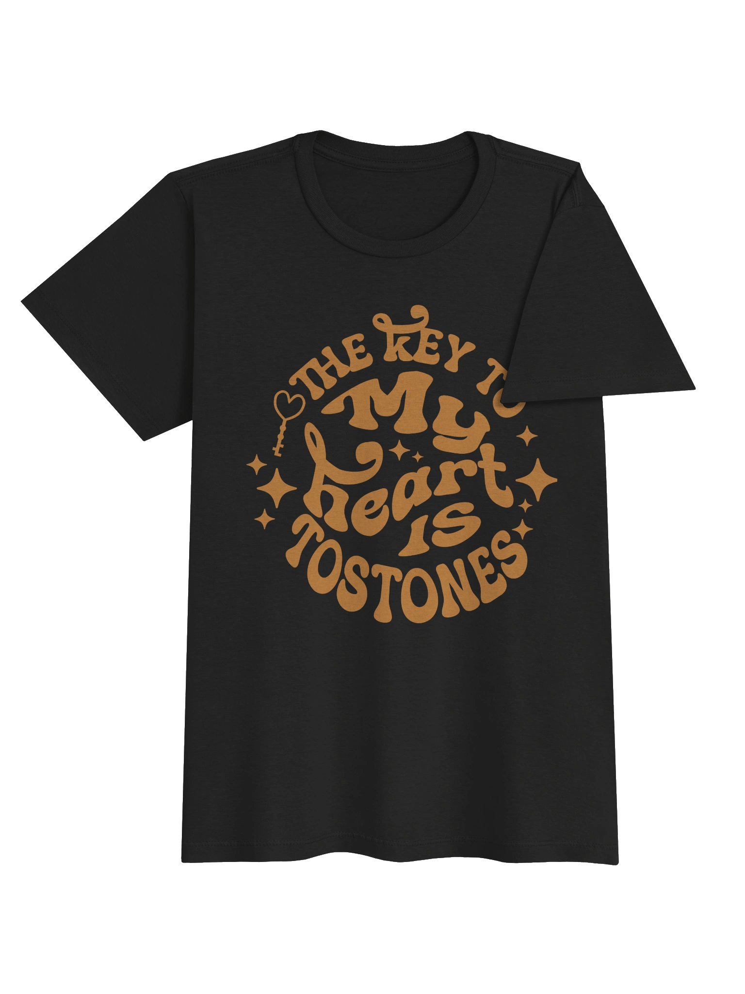 The Key to My Heart is Tostone T-Shirt Mujer product image (3)