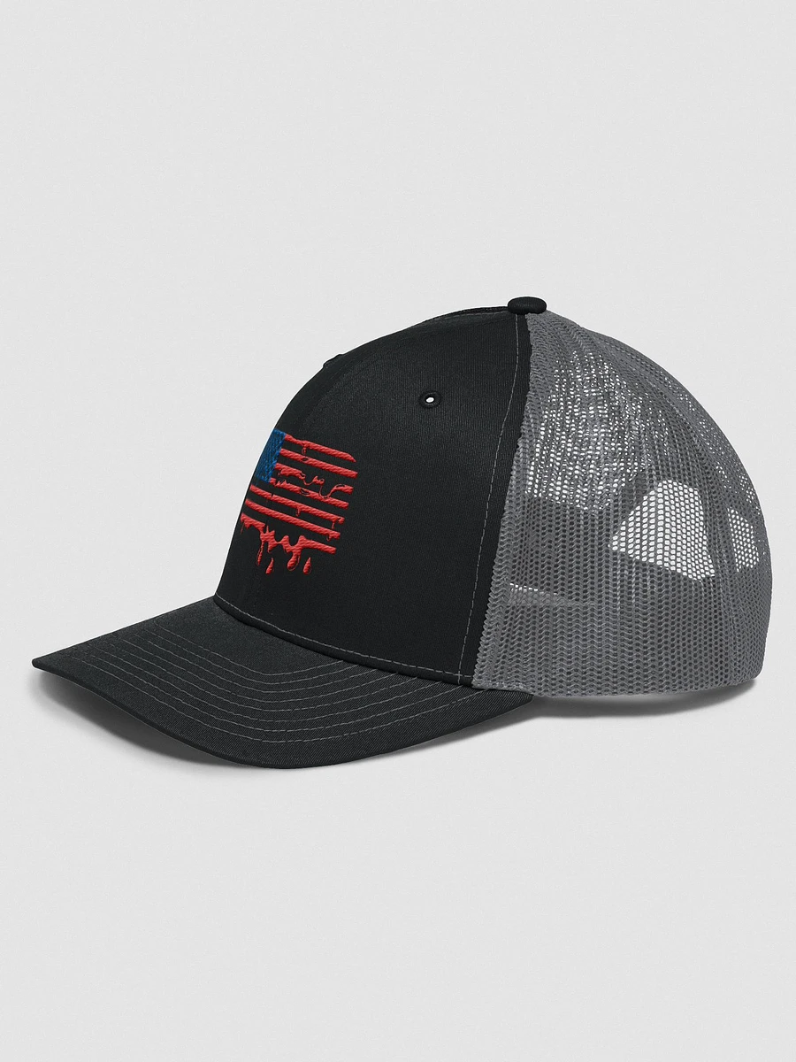SNAPBACK TRUCKER WITH AMERICAN FLAG | Patriot Threads of Texas