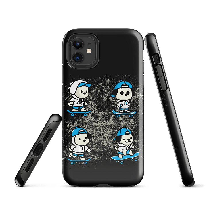 Skater Pup Crew iPhone® Tough Case product image (1)