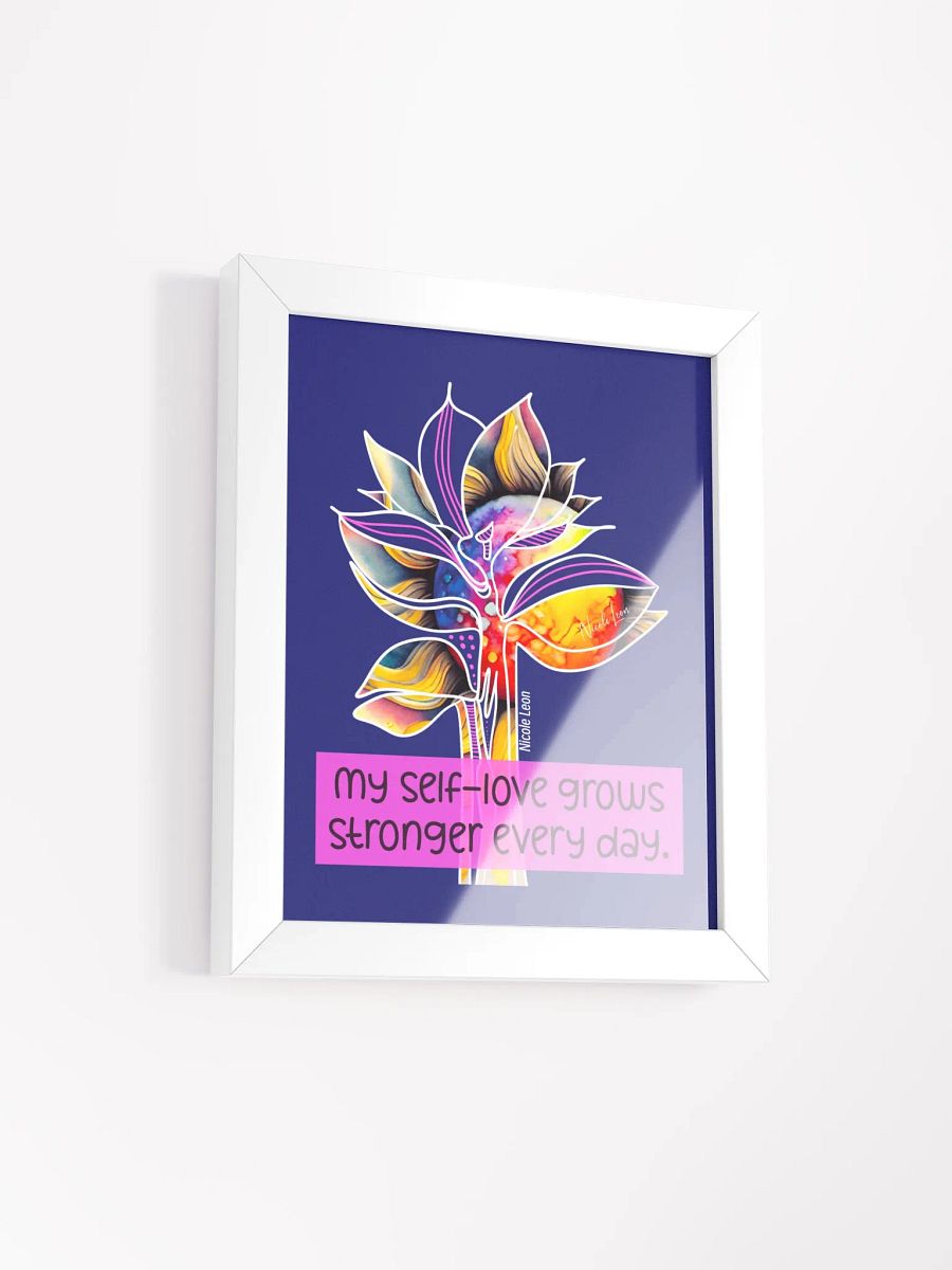 Blossoming Self-Love Matte Poster product image (2)
