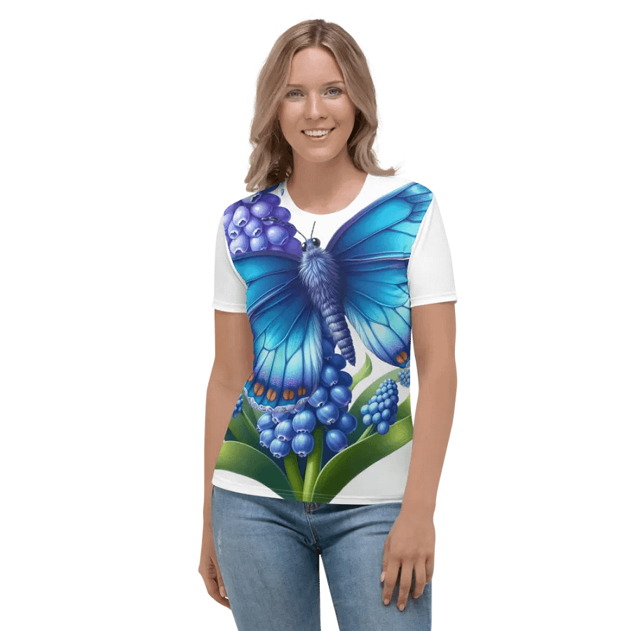 Butterfly Bliss All-Over Print Women's T-Shirt product image (1)