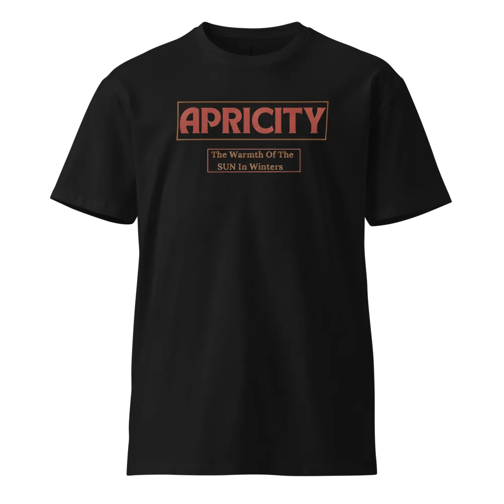 APRICITY: The Warmth Of The SUN In Winters T-Shirt product image (2)