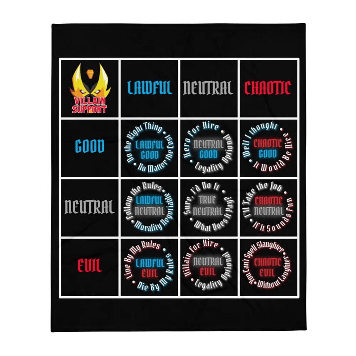 ALIGNMENT CHART BLANKET product image (1)