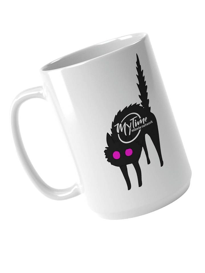 Spooked Cat Mug | MyTime Movie Network | Thriller Collection product image (2)