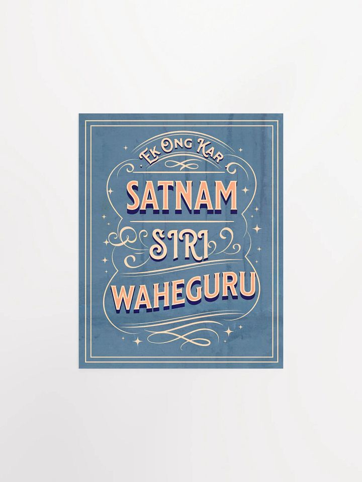 Ek Ong Kar Poster Blue product image (2)