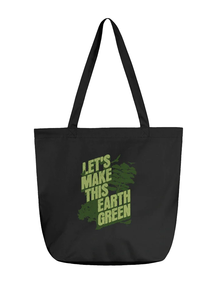 Eco-Friendly Tote Bag: Let's Make This Earth Green Together product image (1)