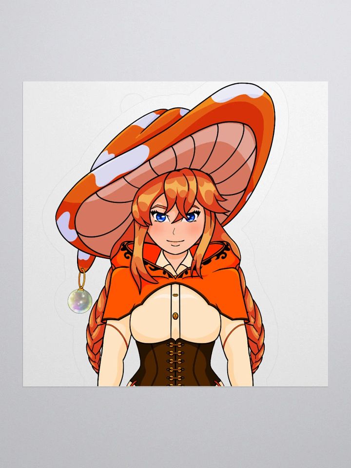 Mystical Mushroom Maiden Stickers product image (1)