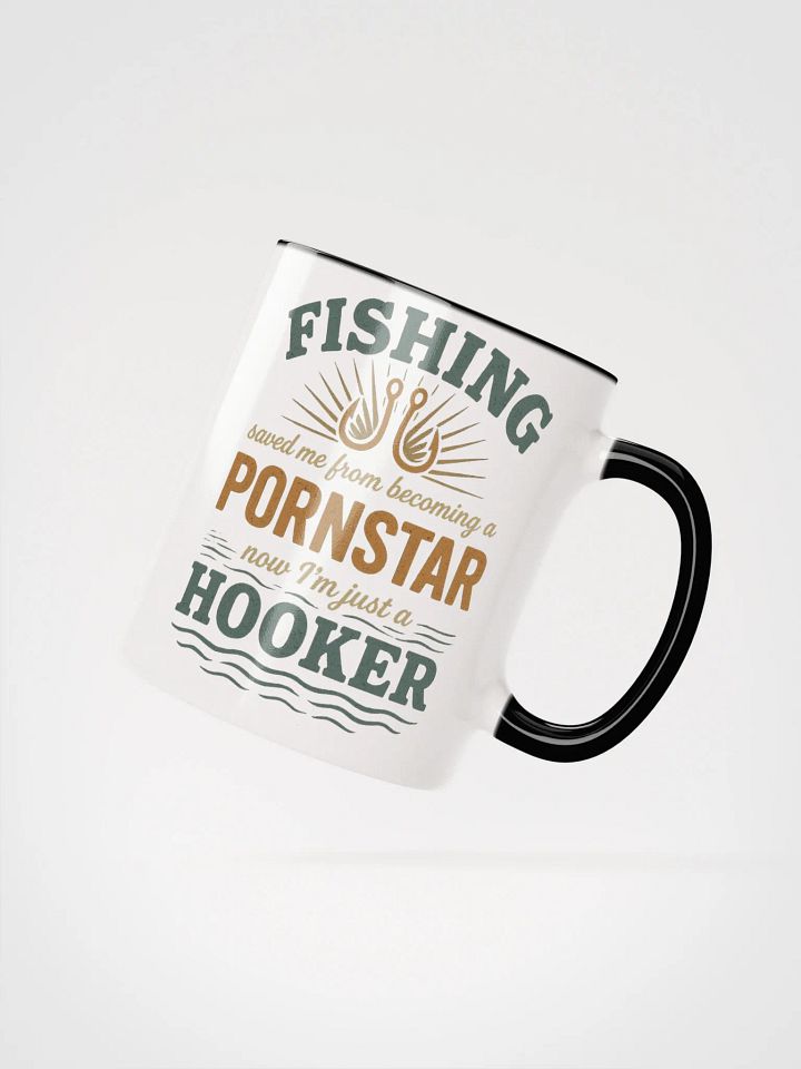 Vintage Fishing Hooker Humor Coffee Mug – Funny Gift product image (10)
