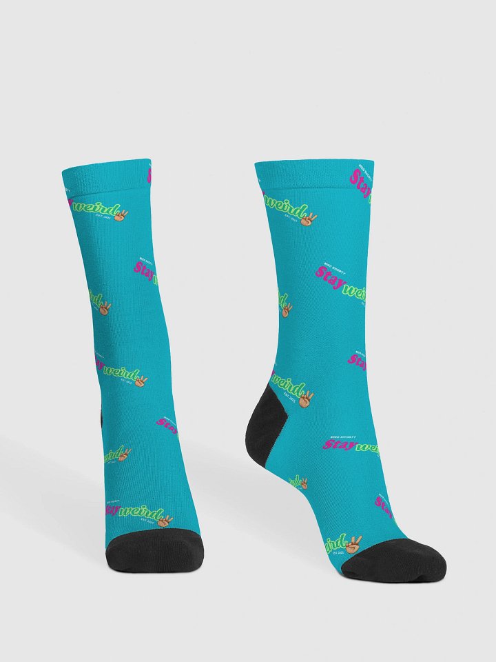 Stay Weird Polka Dot Socks product image (2)