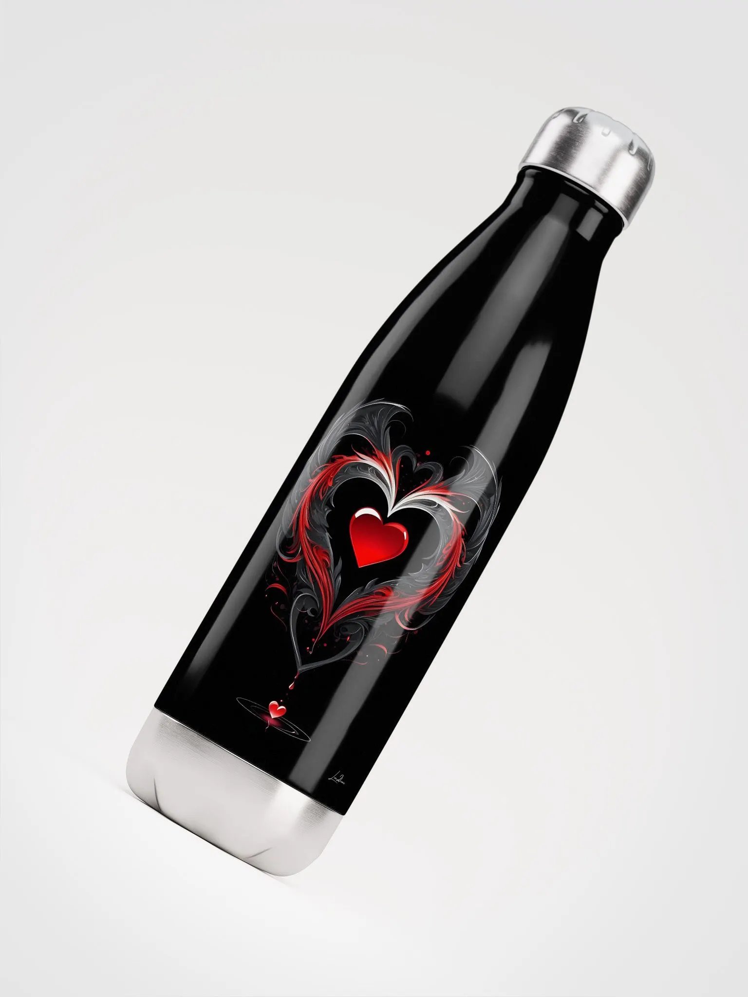 Gothic Heart - Stainless Steel Water Bottle product image (5)