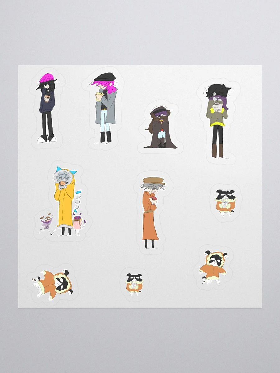 Moon Savers + Hampan and Ray Stickers product image (1)
