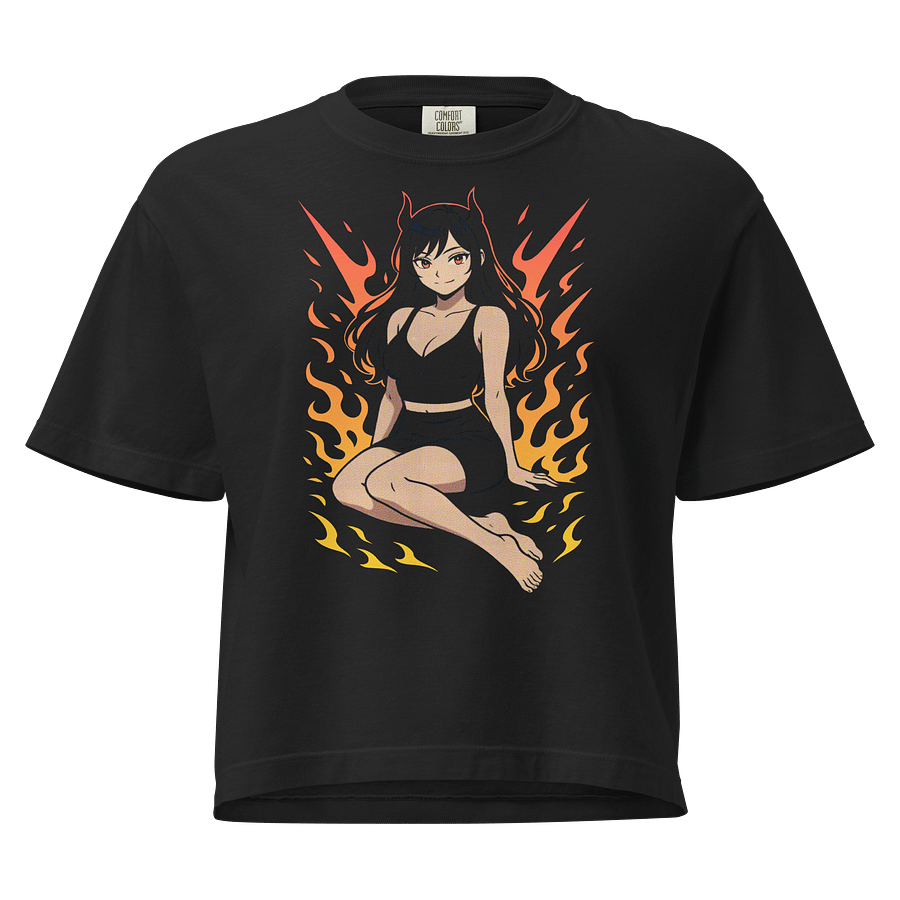 Radiant Gradient Succubus Ladies Boxy Tee product image (1)