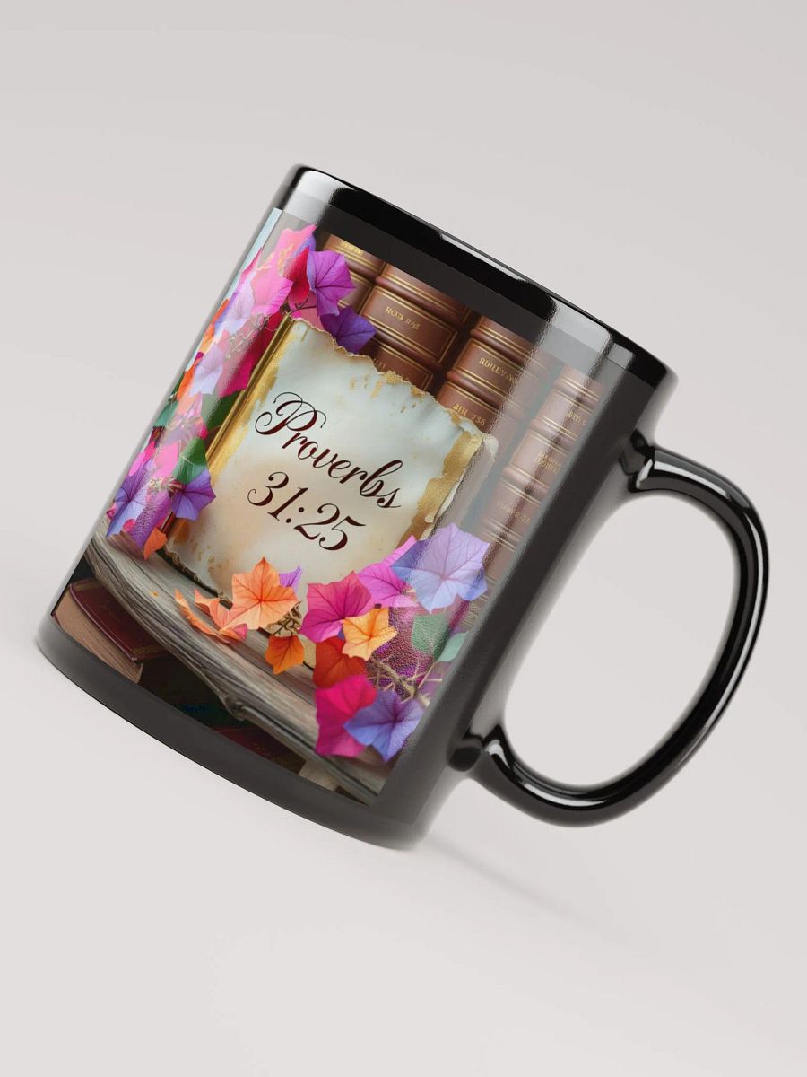 Proverbs 31:25 Floral Mug product image (7)