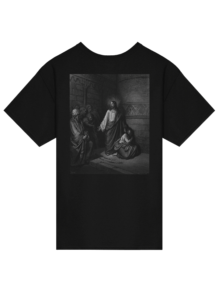 Black Cross + John 8 Heavyweight T-Shirt product image (2)