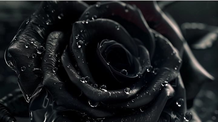 Black Rose Wallpaper Beautiful Aesthetic Visual Desktop Background HD 4k 3840x2160 1920x1080 for PC and Laptop product image (1)