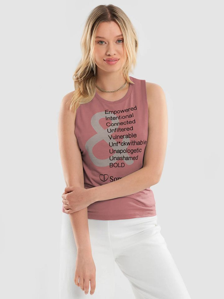 Empowered etc. on Women's Flowy Muscle Tank product image (2)