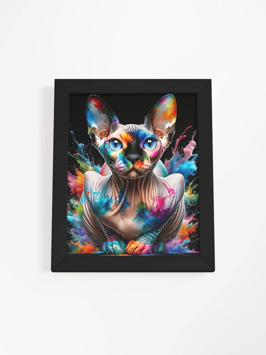 Framed High-Quality Matte Poster (in): Sphynx product image (1)