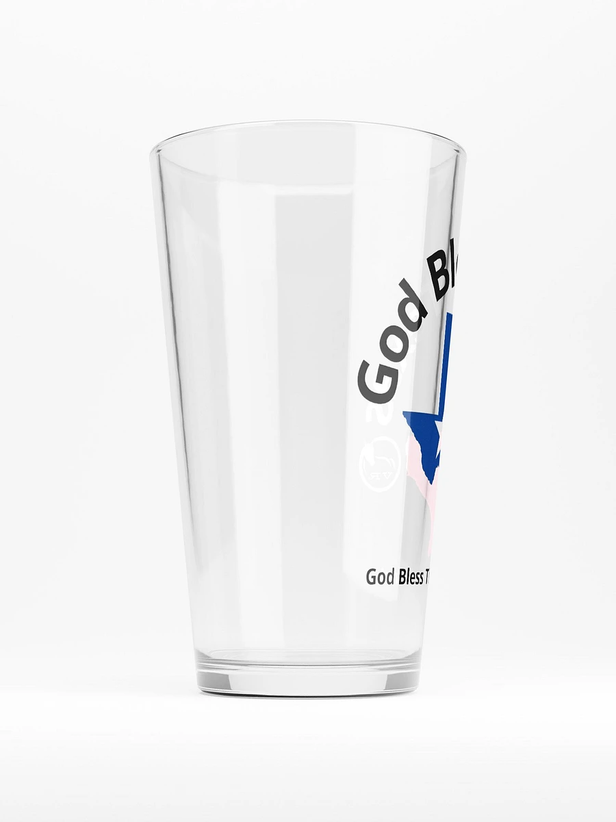 God Bless Texas Pint Glass product image (2)