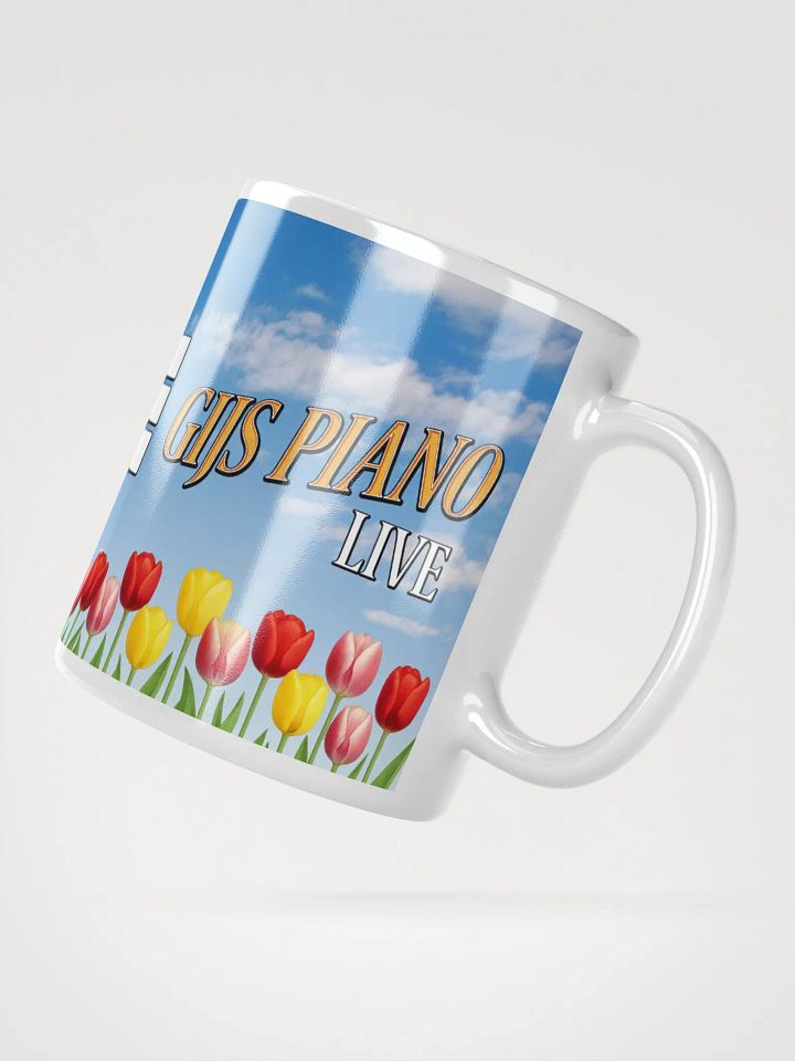 Gijs Piano LIVE - Holland (White Glossy Mug) product image (5)