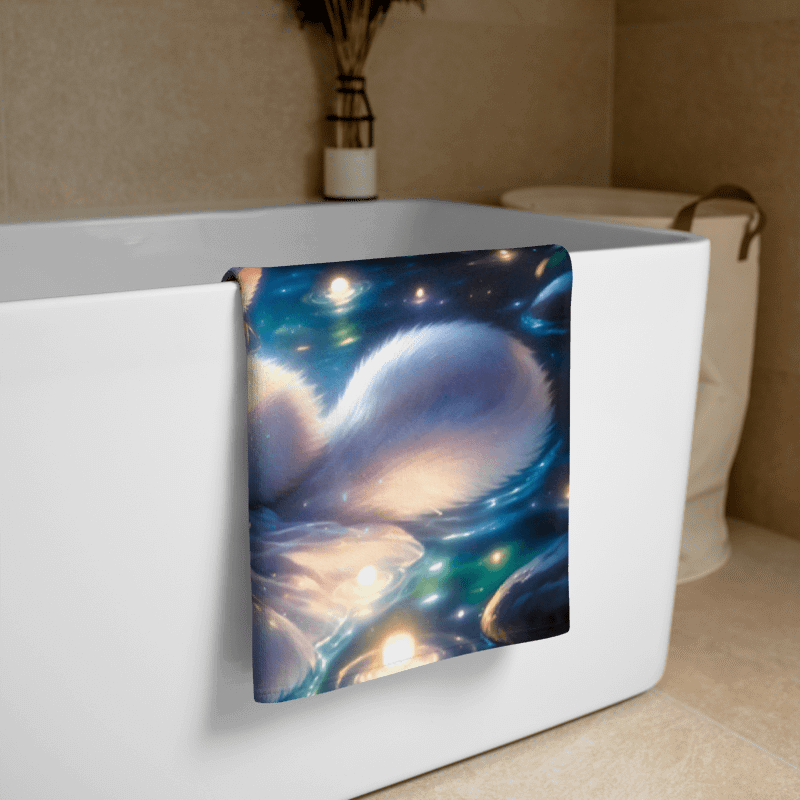 Ethereal Neko Spirit Sublimated Towel product image (2)