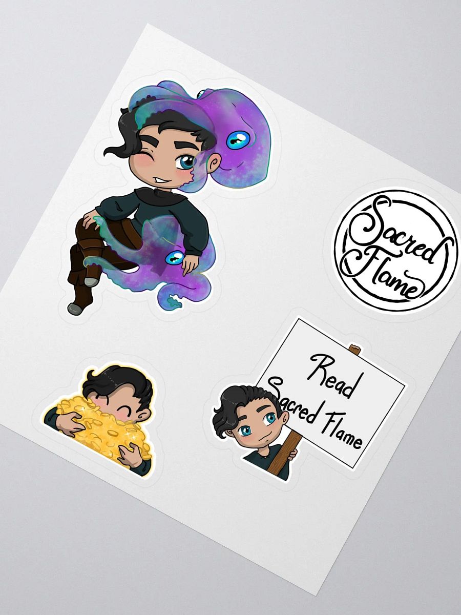 Vasili Chibi Sticker Pack product image (2)