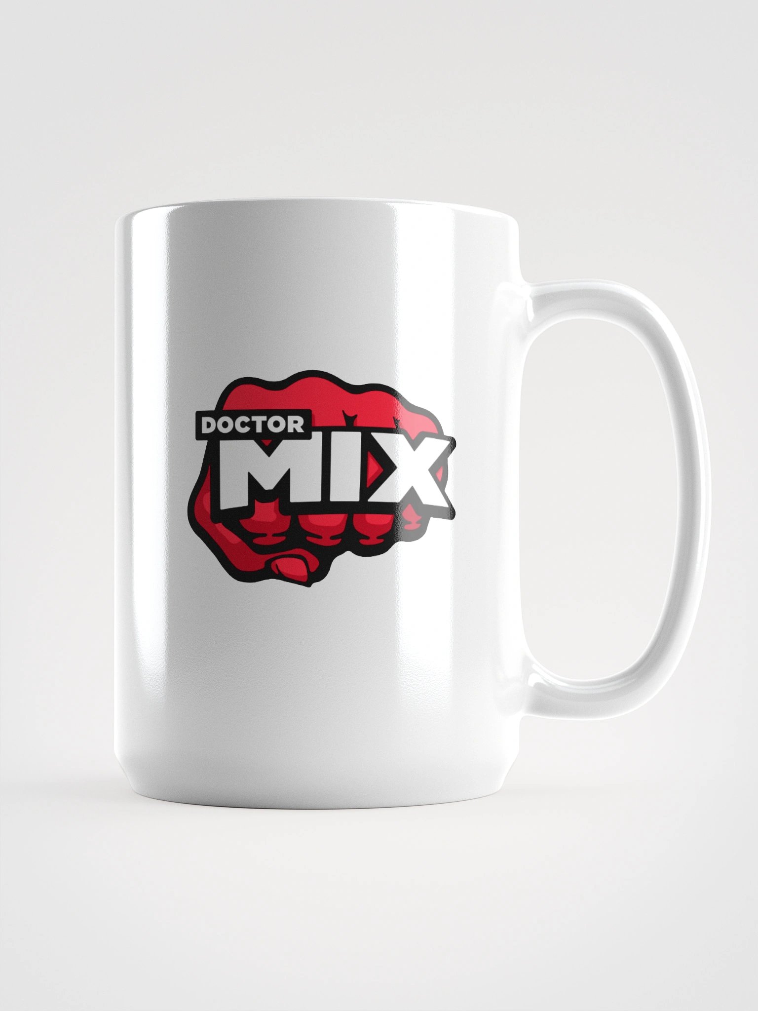 Doctor Mix Logo Mug White product image (2)