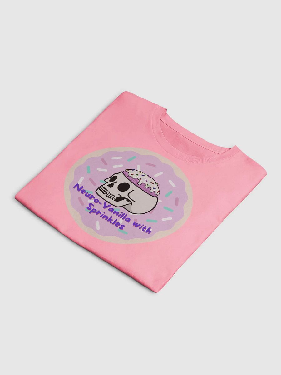 Neuro-Vanilla With Sprinkles Women's Crop Top Tee product image (12)