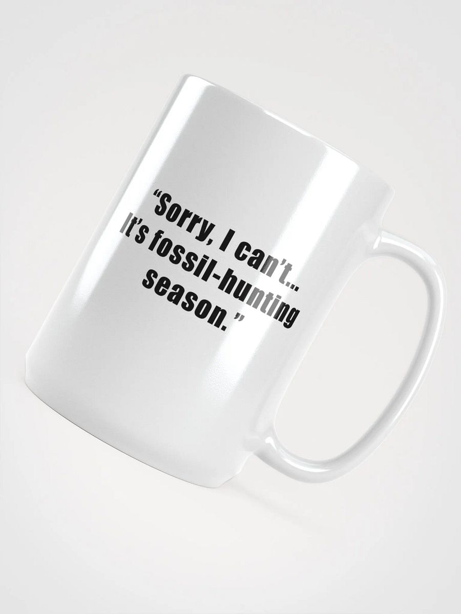 Ammonite Adventure Mug in Glossy White product image (4)
