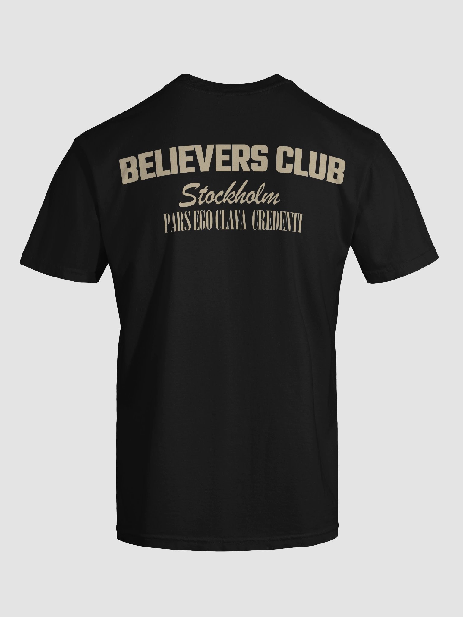 Stockholm Believers Black T-shirt product image (9)
