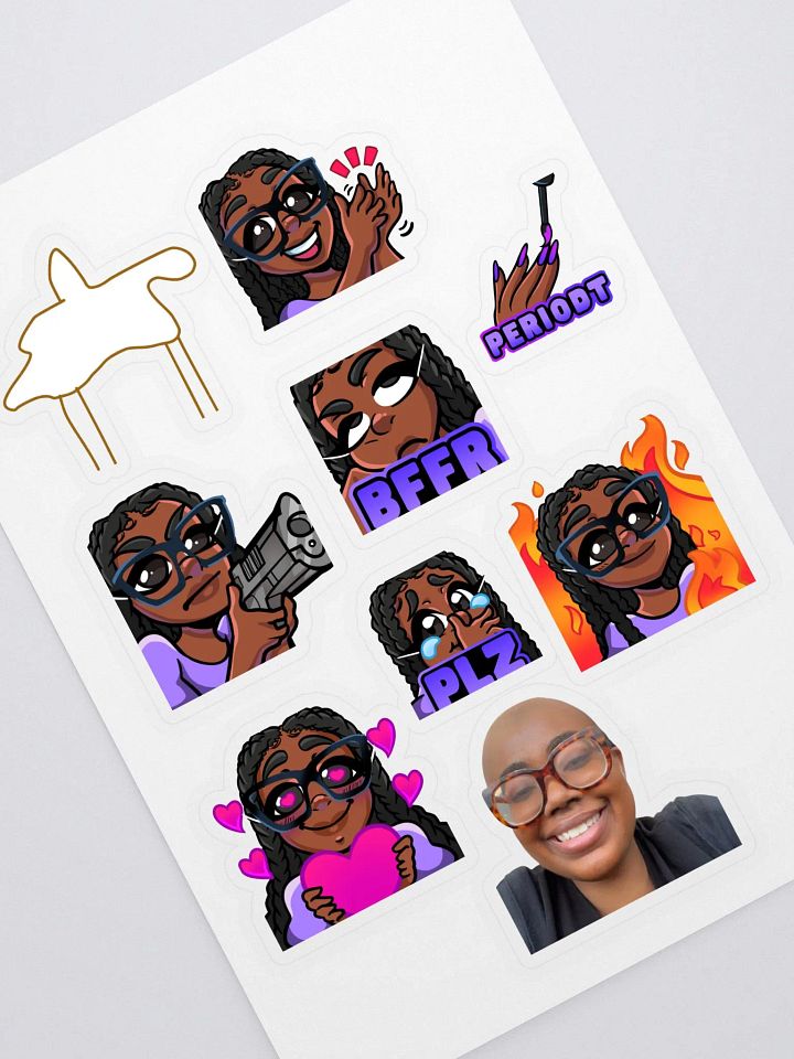 Purp Sticker Sheet product image (1)