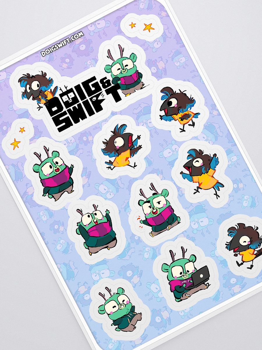 Doigswift Sticker Sheet product image (1)