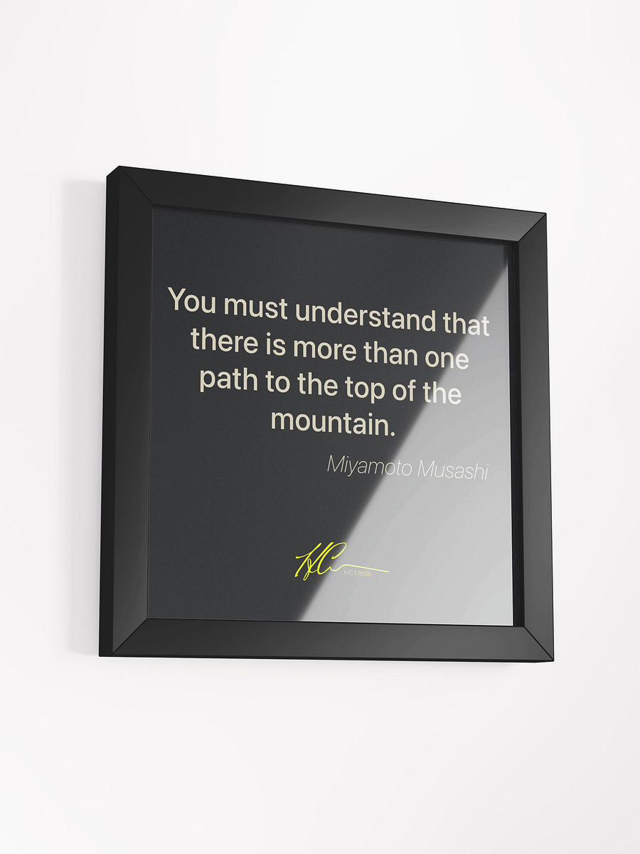 Miyamoto Musashi Q8 - Framed Poster product image (3)