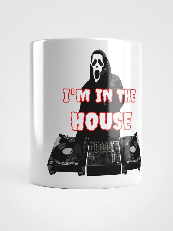Ghostface in the house White Glossy Mug product image (1)