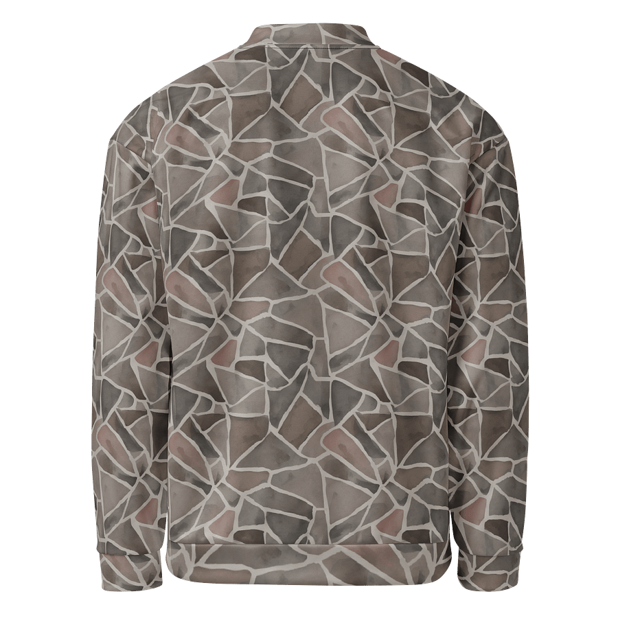 Rock Pattern Bomber Jacket product image (2)