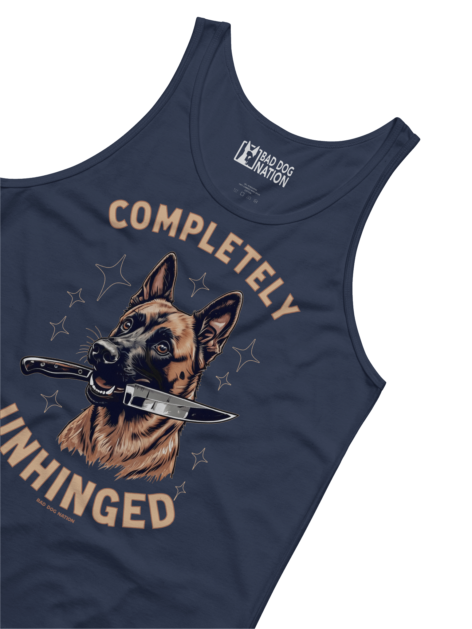 Completely Unhinged Malinois - Premium Unisex Tank Top product image (4)