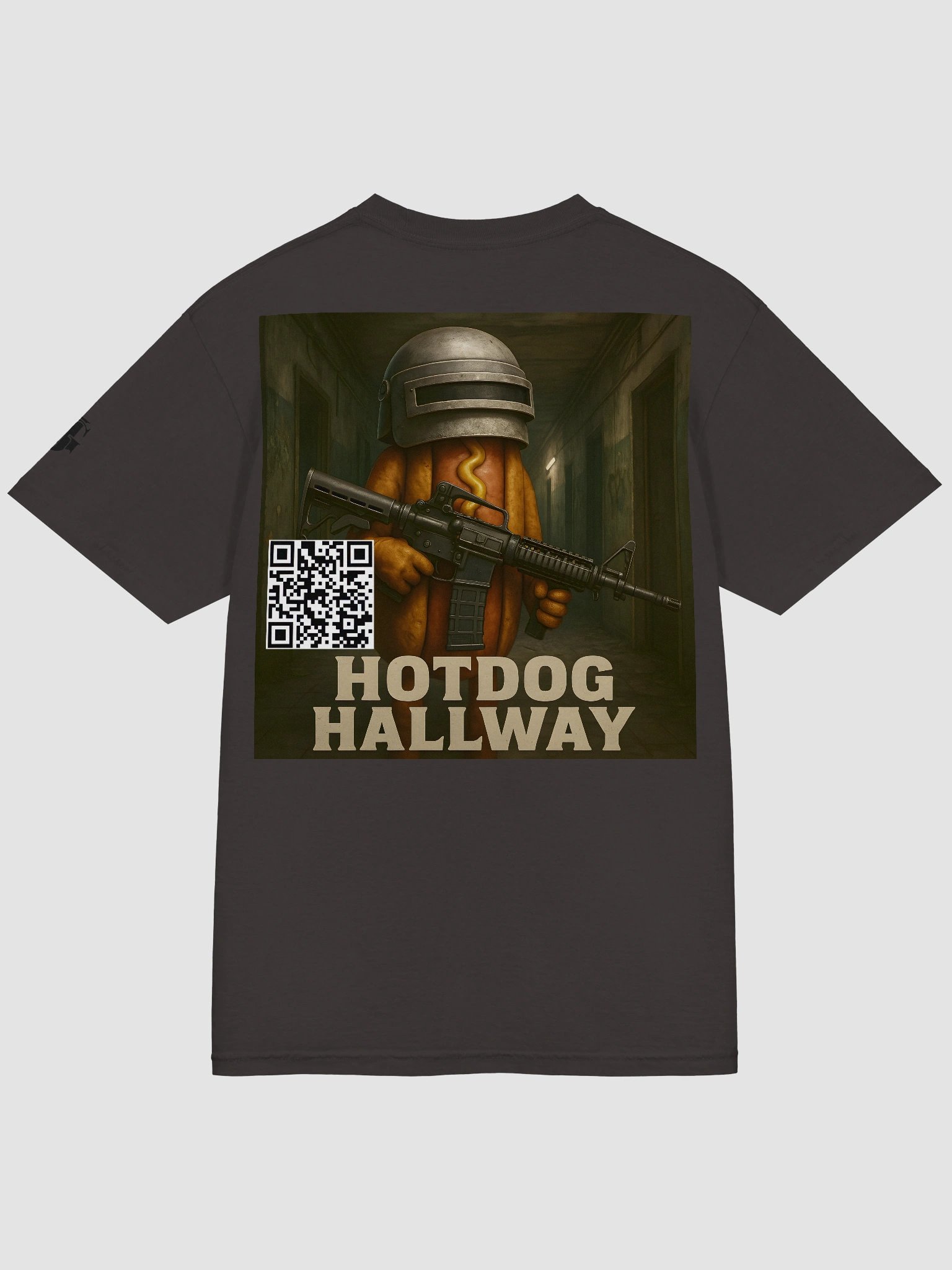 HD Hallway QR T-Shirt (Back image) product image (38)