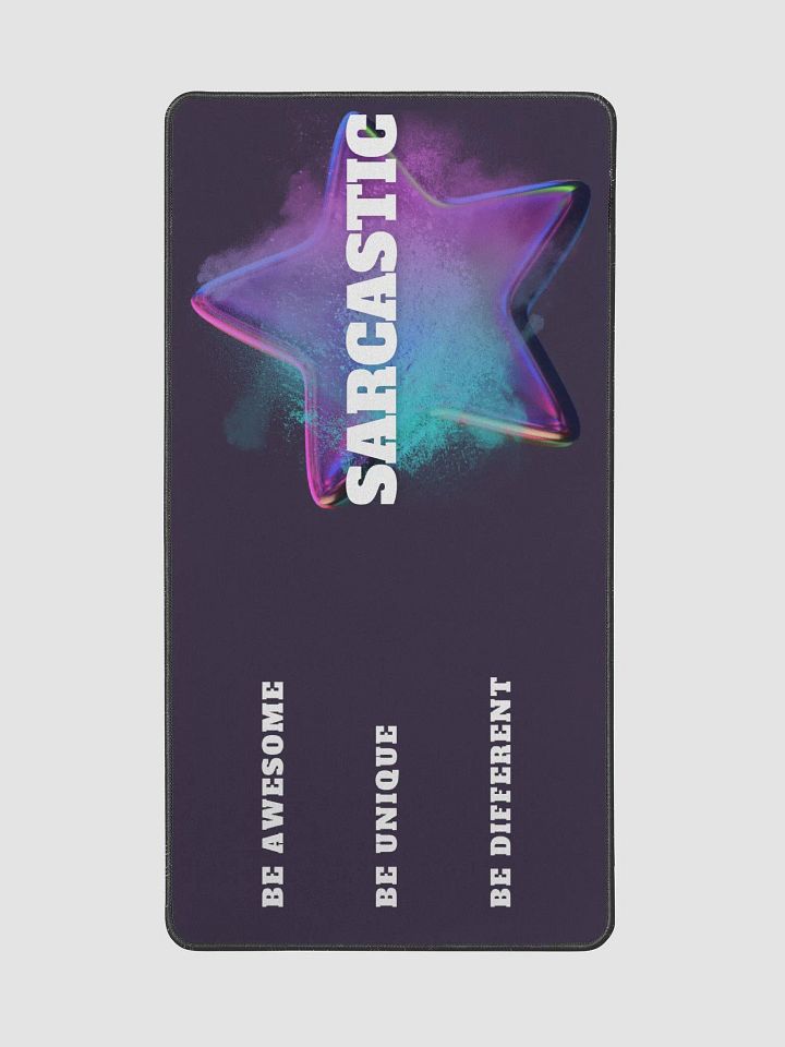 Sarcastic Large Mousepad product image (2)